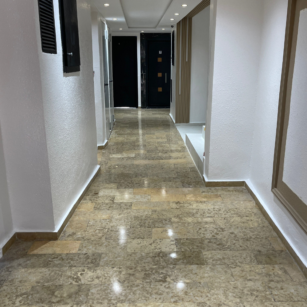 Cristallisation et entretien du marbre à Tanger